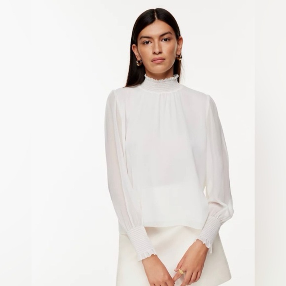 Aritzia Wilfred White blouse
